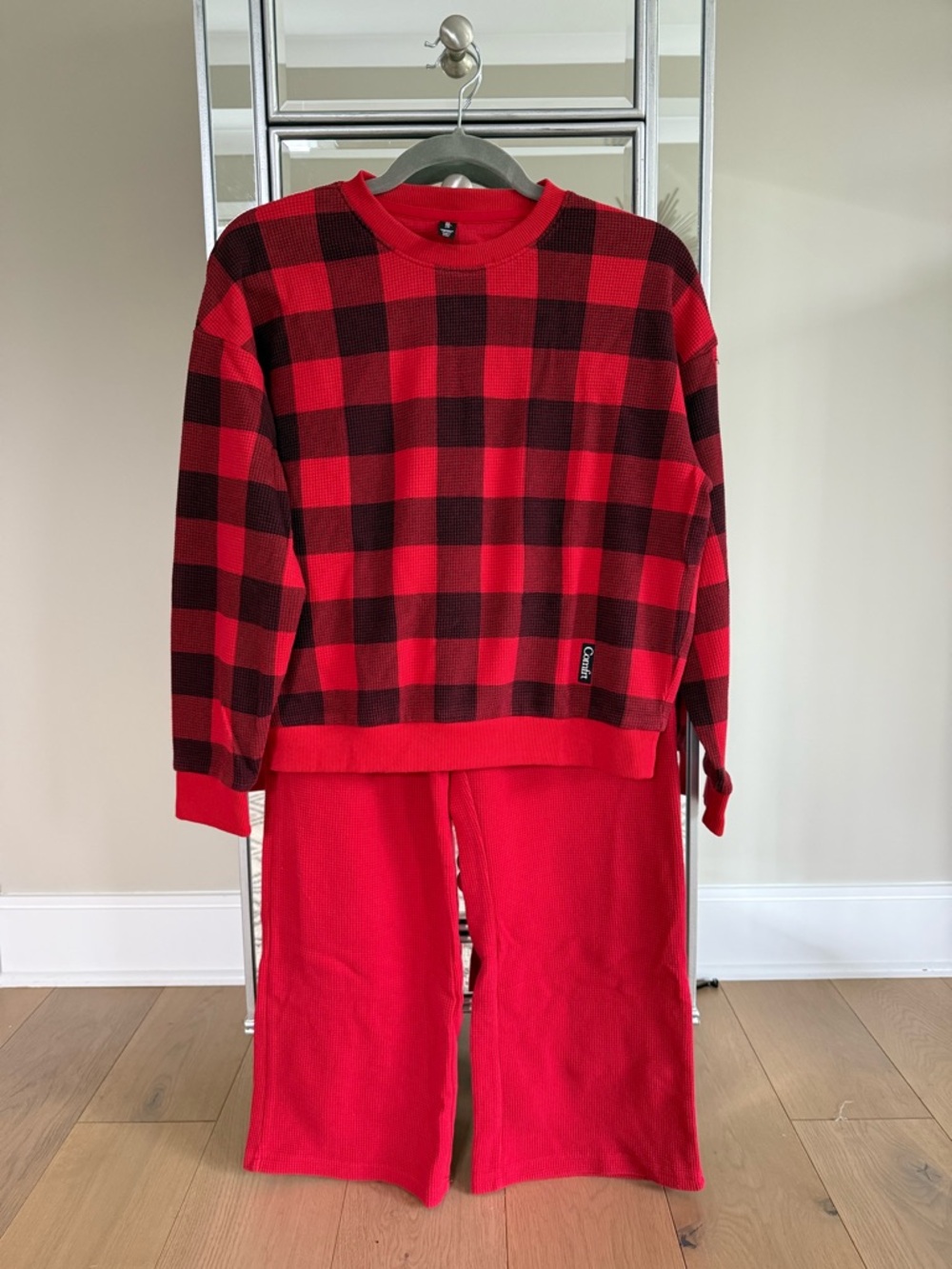 Comfrt KIDS WAFFLE LOUNGE PANTS and LONGE SLEEVE TOP